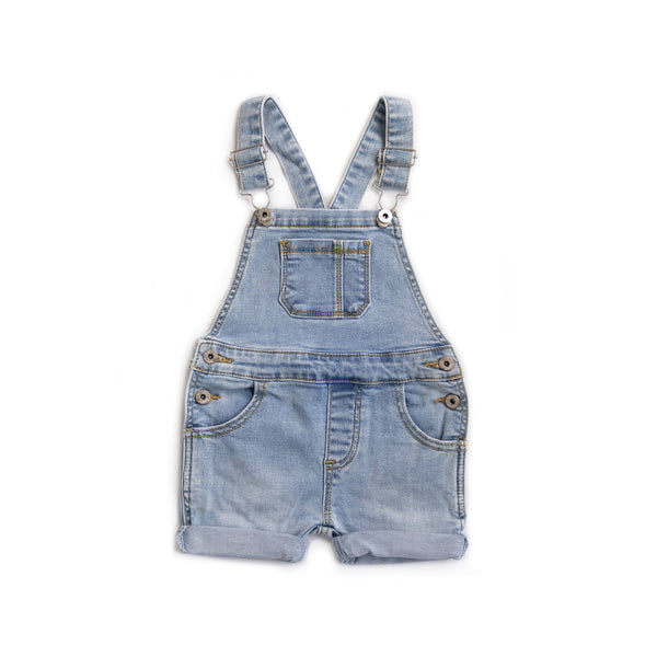 Overall Shorts in Light Blue (6931265781944)